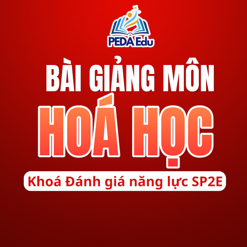 HÓA HỌC. SPHN2-2K9 Khóa luyện thi đánh giá năng lực Sư phạm Hà Nội 2 
